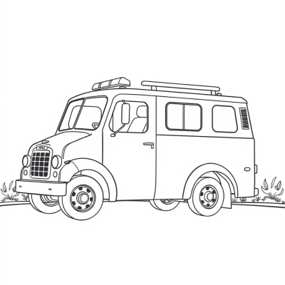 Simple Fire Truck for Kids