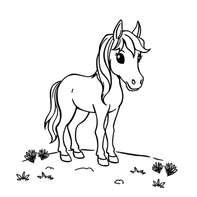 Simple Pony for Kids