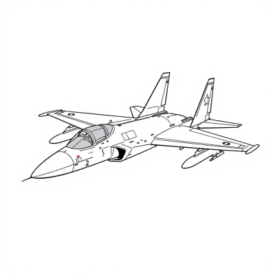 Simple McDonnell Douglas F-15