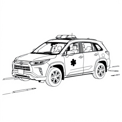 Simple Police SUV