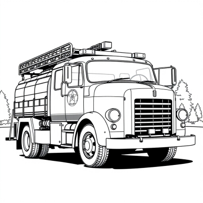 Soviet Fire Truck