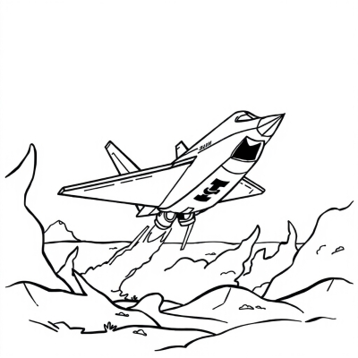 Stealth Launches a Rocket