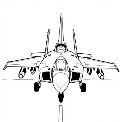 SU-22 Fighter Jet