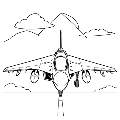 Swedish Fighter Saab 37 Draken