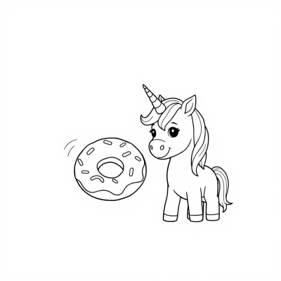 Unicorn and Donut