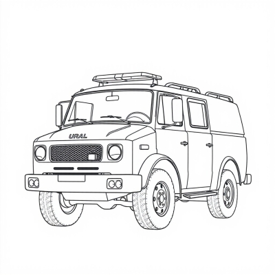 Ural Fire Truck