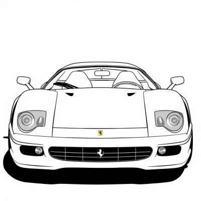 Vintage Ferrari F50
