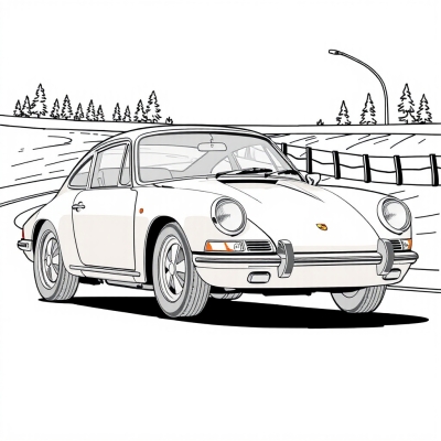 Vintage Racing Porsche