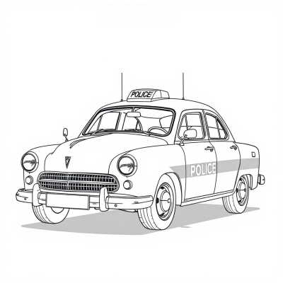 Police Car Zhiguli