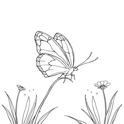 Thoughtful Butterfly