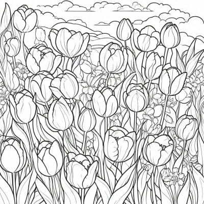 Beautiful Tulips for Mommy
