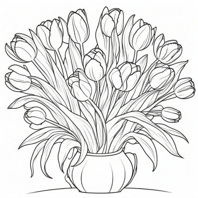 Spring Tulip Bouquet