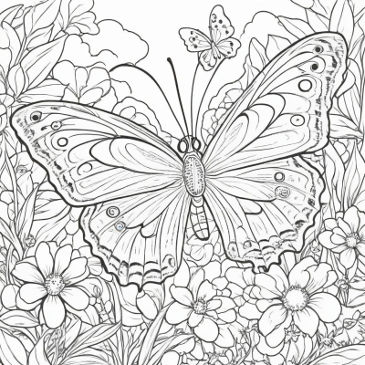 Butterfly in Spring