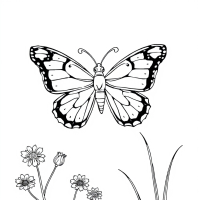 Butterfly with Patterns