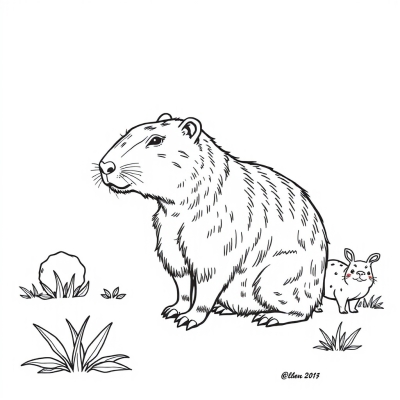Pacifist Capybara