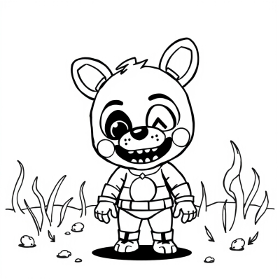 Chibi Mangle from FNAF