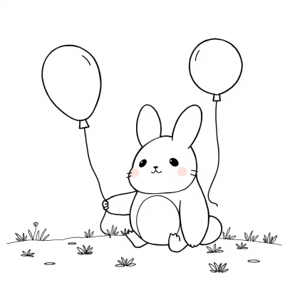 Cinnamoroll and Balloons