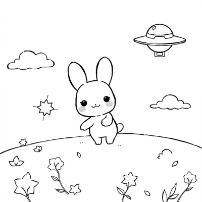 Cinnamoroll in the Sky