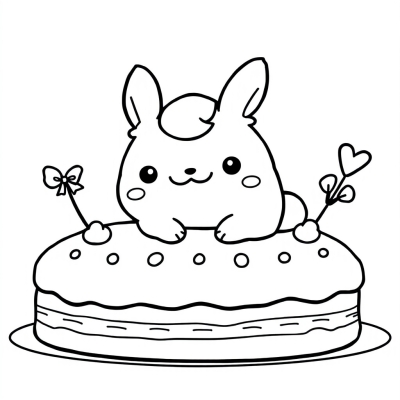 Cinnamoroll on Cake