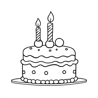 Cute Birthday Cake
