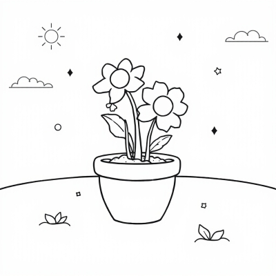 Cute Flower Pot