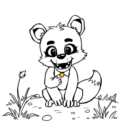Cute Foxy from FNAF