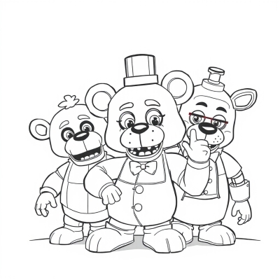 Freddy with Animatronics
