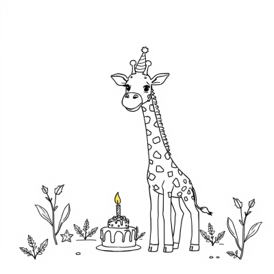 Giraffe Birthday