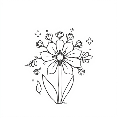 Spring Flower Mandala
