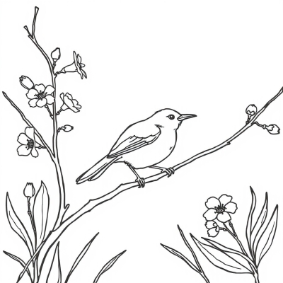 Nightingale in Spring