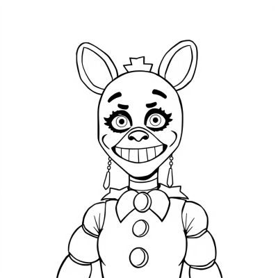 Portrait of Ballora from FNAF