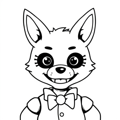 Foxy Portrait from FNAF
