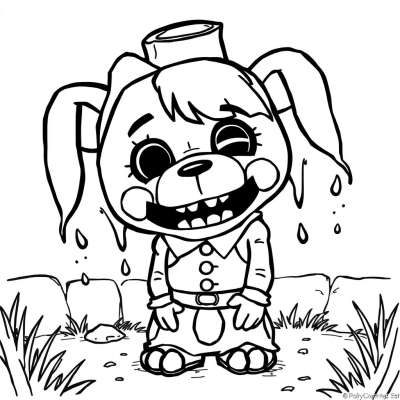Tattered Bonnie from FNAF