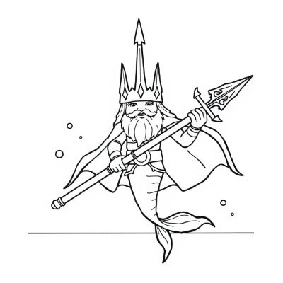 Sea King with Trident