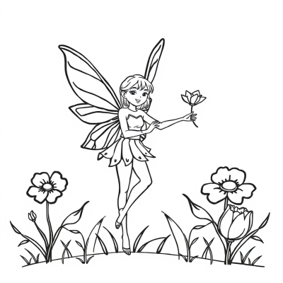 Spring Flower Fairy