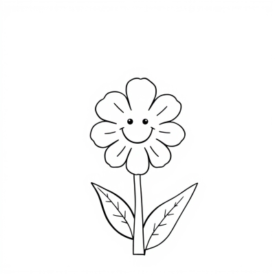 Smiling Spring Flower