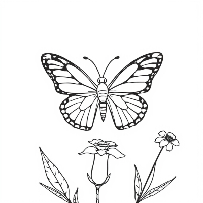 Striped Butterfly