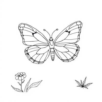 Tired Butterfly