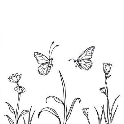 Two Butterflies